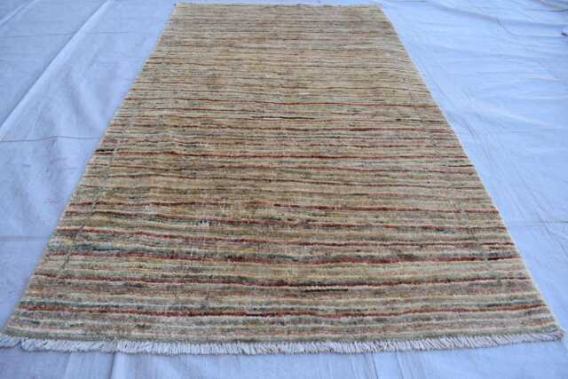 Handmade Gabba Wool Rug 6x3.5 Ft Persian Tribal Decor - image 1