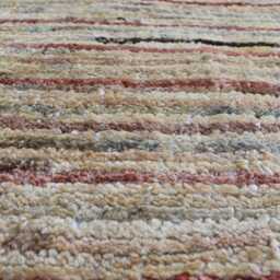 Handmade Gabba Wool Rug 6x3.5 Ft Persian Tribal Decor - thumbnail 4