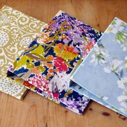 Handmade A4 Ring Binder Floribunda Floral Design - Christmas Special - thumbnail 4