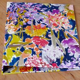 Handmade A4 Ring Binder Floribunda Floral Design - Christmas Special - thumbnail 2