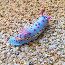 Hypselodoris Bennetti, Nudibranch, Scuba Diver, Gift, Clay, Magnet, Undersea Creature, Umiushi, ????????????????????????????????????????????? - thumbnail 2