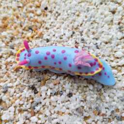 Hypselodoris Bennetti, Nudibranch, Scuba Diver, Gift, Clay, Magnet, Undersea Creature, Umiushi, ????????????????????????????????????????????? - thumbnail 3