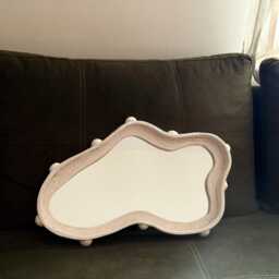 Amorphous Mirror Frame - 2 in 1 Handmade Ceramic - thumbnail 2