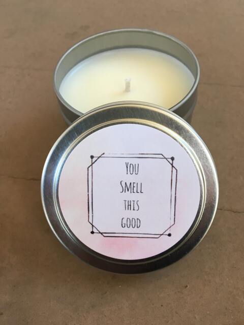 Soy Candle, Soy Wax Hand-Poured Candle Tin - image 1