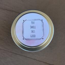 Soy Candle, Soy Wax Hand-Poured Candle Tin - thumbnail 2