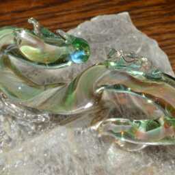 Dragon Infinity Spirit Altar Sculpture - Handblown Glass Made To Order - thumbnail 3