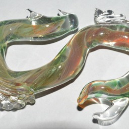 Dragon Infinity Spirit Altar Sculpture - Handblown Glass Made To Order - thumbnail 2