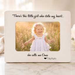 Godfather Gift Idea Personalized Picture Frame Godfathers Are A Blessing Custom Name Baptism Photo From Godchild - thumbnail 4