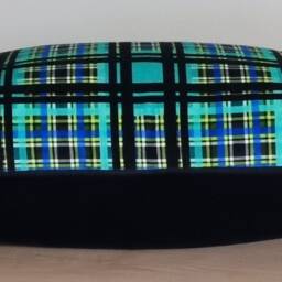 Designers Guild Patiali Azure & Omega Velvet Cushion Cover 35x55 cm - thumbnail 2