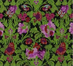 Decorative Pillow in Lacroix - Bataille De Fleurs, Just A Stunning Embroidery Fabric - thumbnail 2