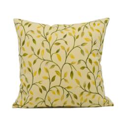 Voyage - Cervino Autumn Fine Leafy Scrolling Vine Cushion Cover Handmade Throw Pillow Designer Home D??cor - thumbnail 2