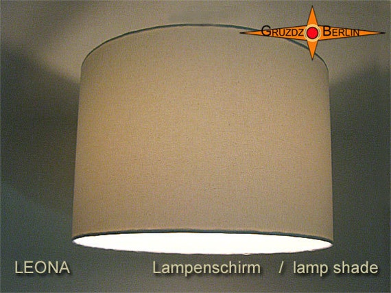 Beige Lampshade Leona ??40 cm Linen Lamp - image 1