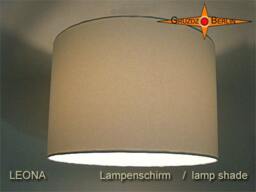 Beige Lampshade Leona ??40 cm Linen Lamp - thumbnail 1