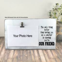 Friend & Coworker Gift, Colleague Leaving Photo Frame, Personalized Co Worker, Team Member Goodbye Going Away Gift - thumbnail 3