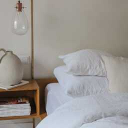 White Linen Pillowcase, 100% Pillow Cover With Envelope Closure in Standard, Square, Queen, King & Custom Sizes, Throw - thumbnail 2