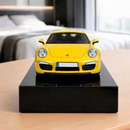 Porsche 911 S Car Alarm Clock - Realistic Engine Sound, Handmade, Enthusiast Gift - thumbnail 3