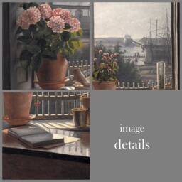 "Martinus Rorbye's ""View From The Artist's Room" - thumbnail 2