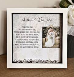 Mother & Daughter Picture Frame. Personalised Mum Gift. Mothers Day Gift - thumbnail 1