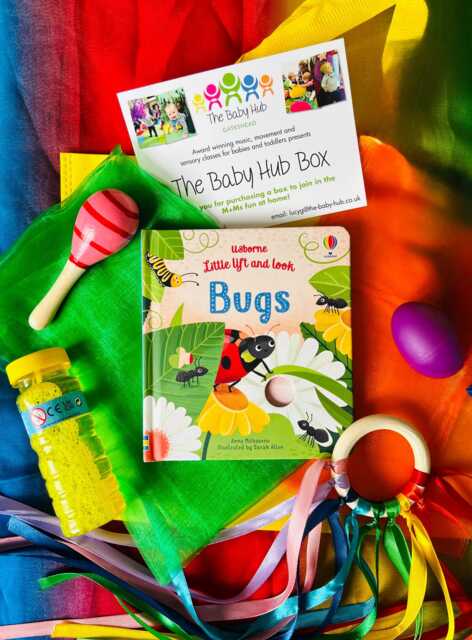 Sensory Baby & Toddler Bugs Garden Book Bag - image 1
