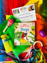 Sensory Baby & Toddler Bugs Garden Book Bag - thumbnail 1
