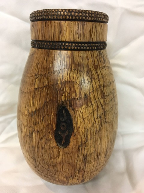Hand-Turned Oak Bowl