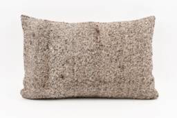 Handwoven Turkish Kilim Lumbar Pillow Bohemian Home Decor - 16x24 Inch - thumbnail 1