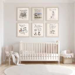 Framed Print Charlie Mackesy The Boy, Mole, Fox & Horse - Perfect For Nursery/Kids Rooms, Mental Health, Oak Frame Available - thumbnail 2