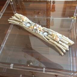 Driftwood Candleholder With Shells, Coastal Candleholder, Beach Decoration - thumbnail 3