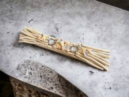 Driftwood Candleholder With Shells, Coastal Candleholder, Beach Decoration - thumbnail 1
