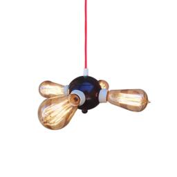 Edwardian Pendant - 4 Bulb Ceiling Light Benjamin Cluster Contemporary Lighting Modern Rustic Bedroom Reading Nook - thumbnail 2