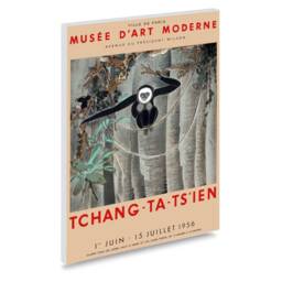 Reprint Of A 1956 Vintage French Exhibition Poster For Works By Tchang Ta Ts'ien - thumbnail 2