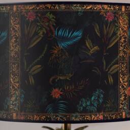 Lampshade, Lampshade Retro, Vintage, Handmade, Table Lamp, Paper, Vintage Tropical - thumbnail 3