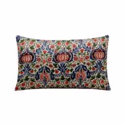 William Morris Little Chintz Cushion Cover 30x50cm, Pomegranate Botanical Lumbar Pillow, Heritage Home Decor