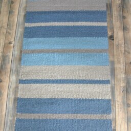 "Hand Woven Rug - 24""x44" - thumbnail 2