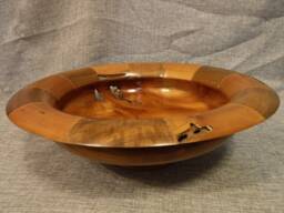 Cherry & Black Walnut Pedestal Bowl
