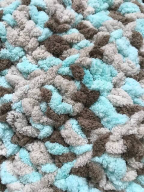 Baby Boy Crochet Blanket - image 1