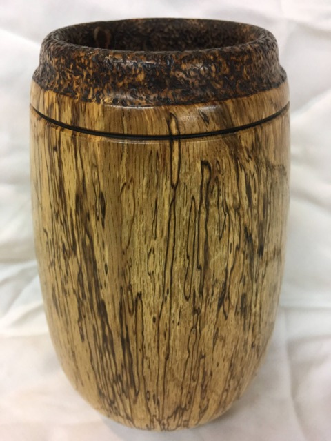 Hand-Turned Oak Bowl