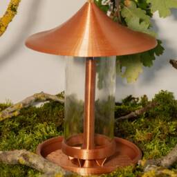 Decorative Bird Feeder - Copper - thumbnail 4