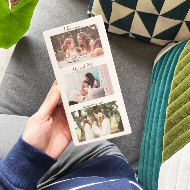 Photo Tile For Mummy - Gift Mommy Birthday Mum From The Kids Memory Frame - image 1