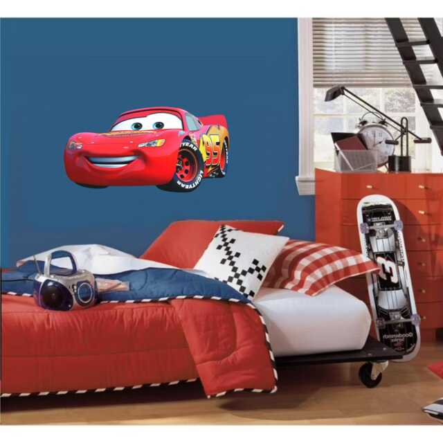 Cars Mcqueen Racecar - 420mm - Wall Sticker - image 1