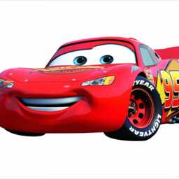 Cars Mcqueen Racecar - 420mm - Wall Sticker - thumbnail 3