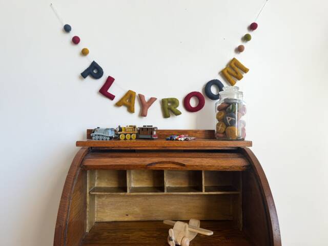 Playroom Sign - Play Room Wall Decor Kids Christmas Present - image 1