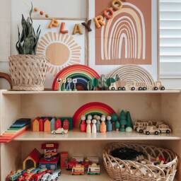 Playroom Sign - Play Room Wall Decor Kids Christmas Present - thumbnail 2