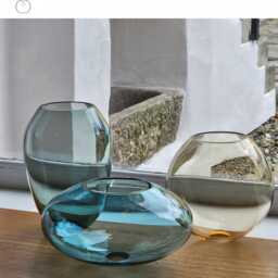 Hand-Blown Czech Glass Pendant Light. Mid-Century Modern Chandelier Cluster - thumbnail 4