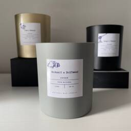 Gift For Minimalist Lover, Natural Scented Candle, Home Decor, Soy Candle Gift, Jar - thumbnail 2