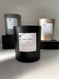 Gift For Minimalist Lover, Natural Scented Candle, Home Decor, Soy Candle Gift, Jar - thumbnail 1