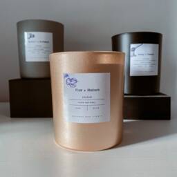 Gift For Minimalist Lover, Natural Scented Candle, Home Decor, Soy Candle Gift, Jar - thumbnail 3