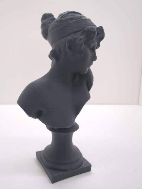 Sapphos Bust - Ornament Figure Paintable Art Model Figurine Mythical Fantasy Sci-Fi Perfect Unique Geek Gift Him Her 3D - image 1