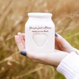 Pet Sympathy Gift, Personalized Heart Votive, Remembrance Candle, Loss Of A Pet, Memorial Tea Light, in Loving Memory, Your Paw Prints - thumbnail 3