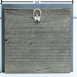 Reclaimed Wood & Metal Humming Bird Wall Decor - thumbnail 3